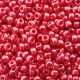 Miyuki rocailles Perlen 8/0 - Opaque luster red 8-426